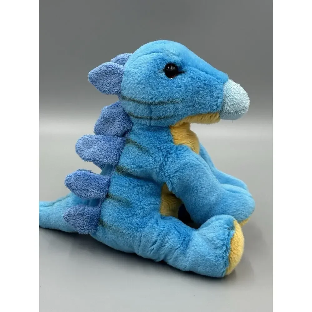 Adventure Planet Blue Dinosaur Stegosaurus Plush 9” Stuffed Prehistoric Animal